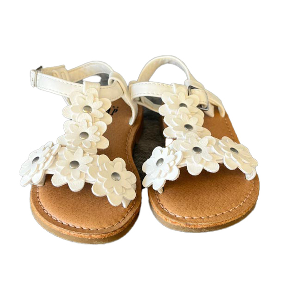 Gap Girls White Sandals size: 5 Toddler - Picture 1 of 3